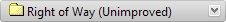 Open Right of Way (Unimproved) folder